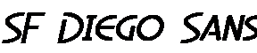 Sf Diego Sans Oblique