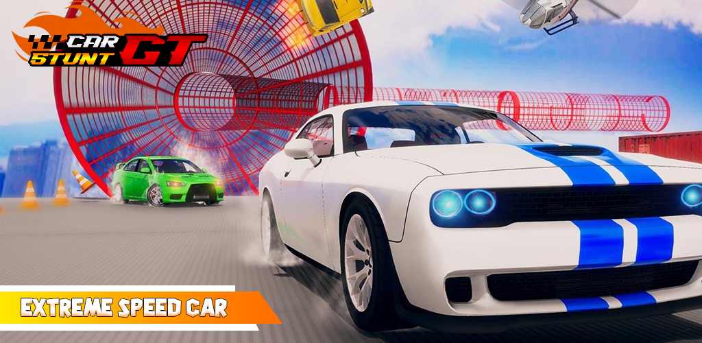 汽车特技3D赛车超级坡道最新版