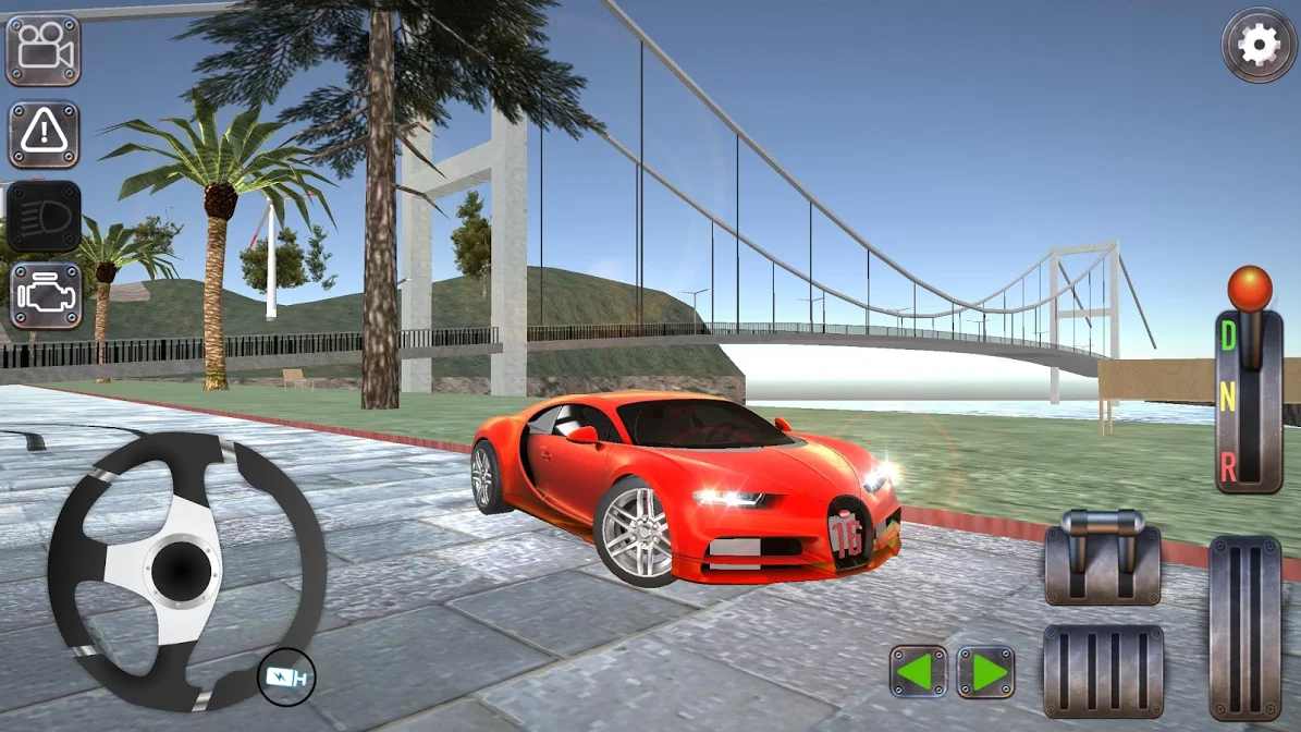 跑车赛车模拟器游戏