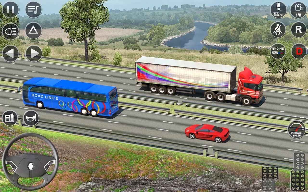 欧洲卡车驾驶模拟器3D最新版