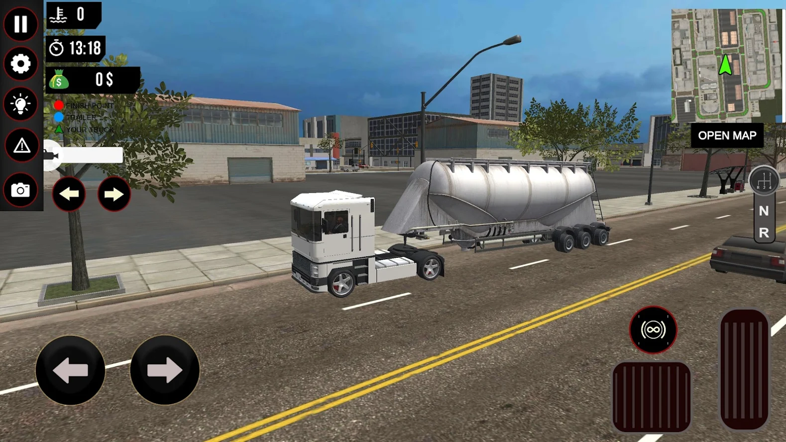 卡车驾驶员模拟器运输重货物免费版