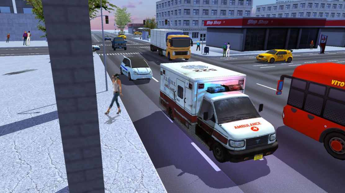 2021救护车模拟器免费版