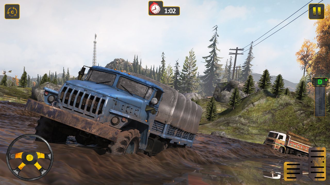 欧卡越野泥浆卡车模拟器2021游戏最新版