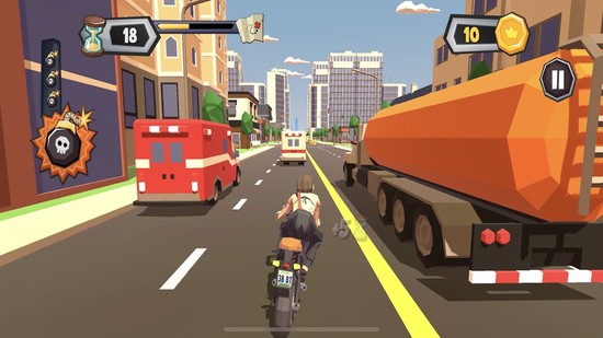 混乱交通摩托车骑士游戏安卓版