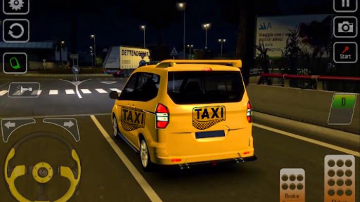 出租车驾驶游戏