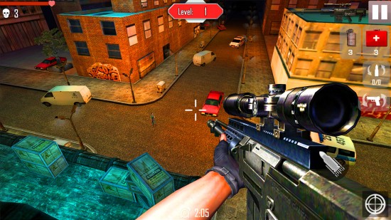 狙击杀手3d现代城市战争