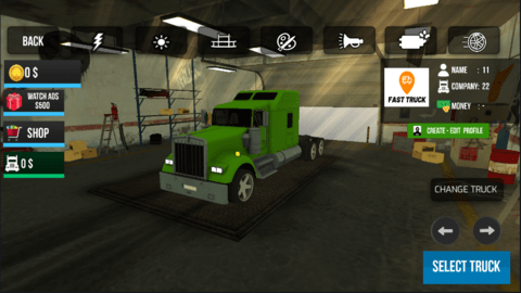 美国卡车模拟器pro无限金币版免费下载